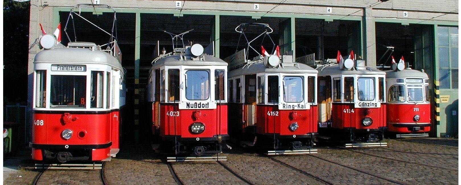 The Vintage Tramcars by Rent a Bim